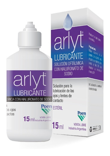 Arlyt Lubricante Con Hialuronato De Sodio X15ml