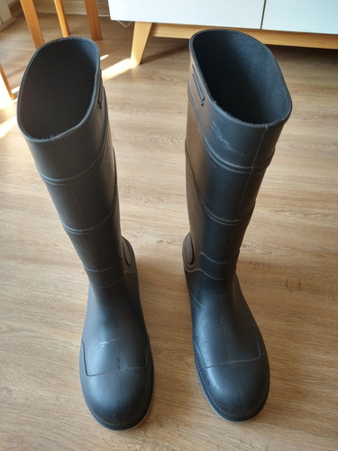 Botas Ombu  Trabajo Lluvia Pvc  N  45, 1/2 Antideslizante