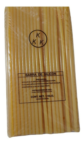 Caja De Silicón Amarillo, 10 Kilos.