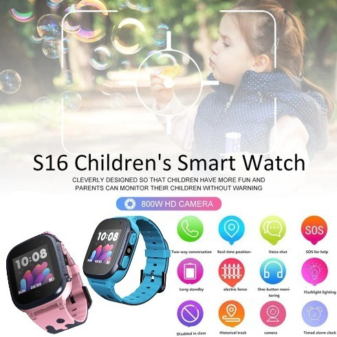 Localizador Reloj Gps Trackeador Sos Niños Llamada Ssw S1