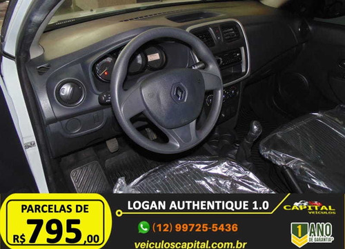 Imagem 10 de 11 de Renault Logan Authentique Flex 1.0 12v 4p