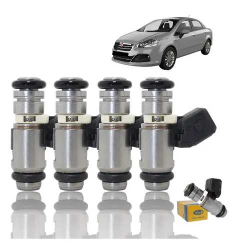 comprar Kit 4x Bico Injetor Iwp 039 -fiat Linea 1.9 16v 2009\u002F2013...