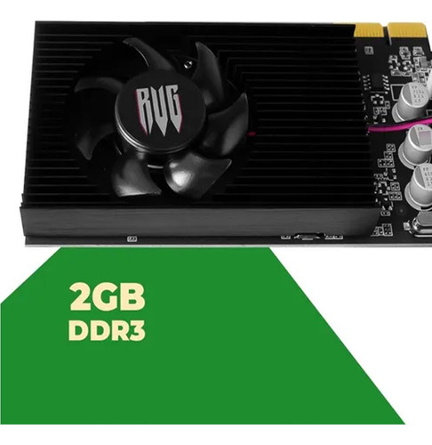 Placa De Vídeo Geforce Gt 705 Vga Hdmi 2gb Ddr3 Game Promo
