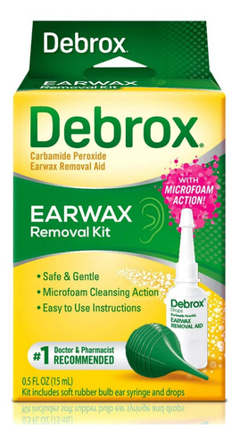 Debrox Earwax Removal Kit 15 Ml Importado