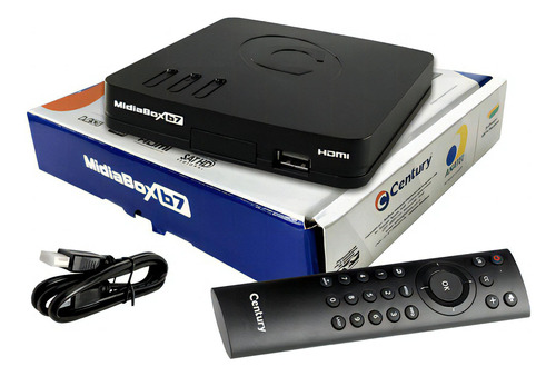 Receptor Digital Midiabox B7 Plus Sat Hd Regional Anatel