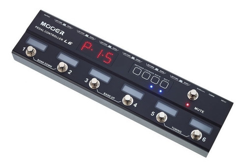 Controlador De Pedal Mooer Pedal Controller L6 Para Efectos