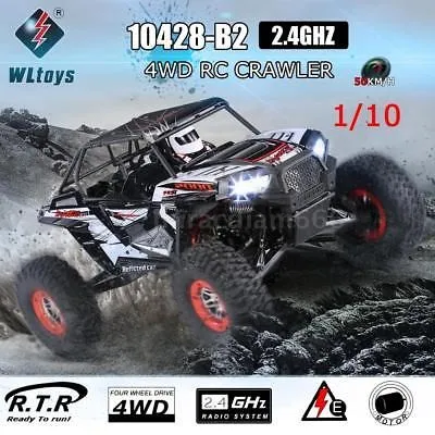 Wltoys 10428-b2 1/10 4wd Eléctrico Rock Crawler Off-road