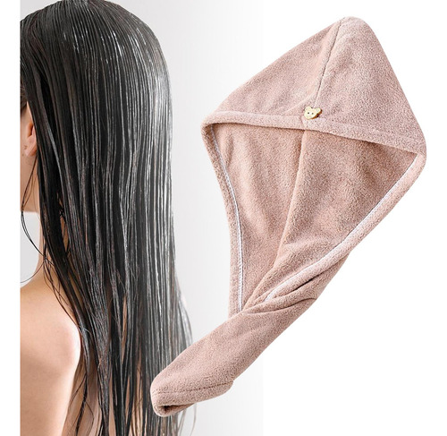Gorro De Secado De Cabello Para Mujer, Gorro De Baño Con
