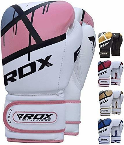 Rdx Guantes De Boxeo Para Entrenar Muay Thai Maya Hide Miton