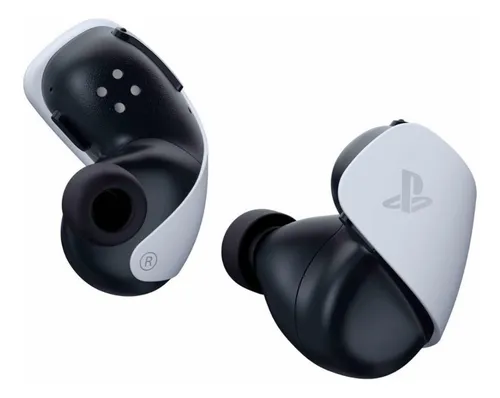 Auriculares in-ear gamer inalámbricos Sony Pulse Explore 1000038064 blanco y negro
