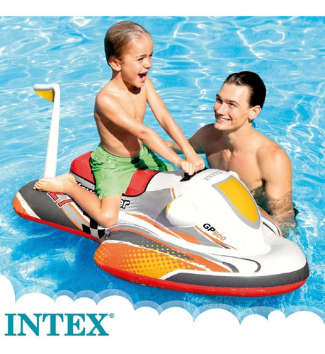 Boia Inflável Para Piscina Jet Ski Wave Rider - Intex 57520