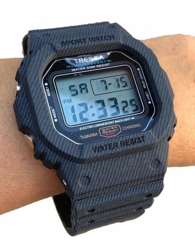Reloj Tressa Zulu Digital Wr 50mts. - Cuotas! Casa Tagger