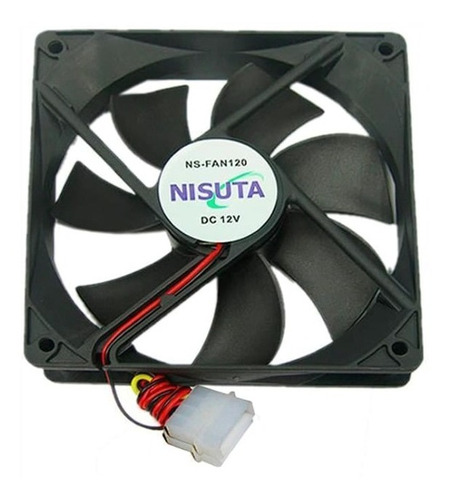 Fan Cooler Ventilador 120x120x25mm Buje 1200rpm 12v Nsfan120