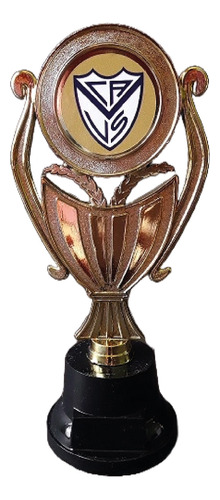 Trofeo Plástico Copa Plana Velez Sarsfield 18cm Souvenir