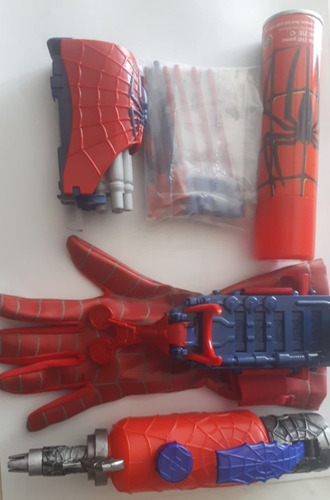 Spider Man 2004 Hombre Araña Guante Triple Acción Telaraña (Usado)