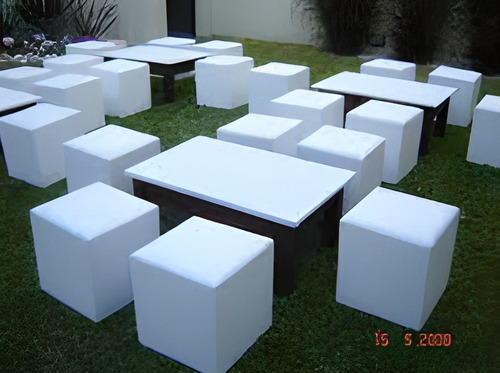 Imagen 7 de 8 de Alquiler De Pufs, Mesas Ratonas, Gazebo * Economico/rapido *
