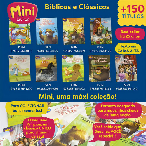 Mini - Clássicos: Rei Midas, de Mammoth World. Editorial Todolivro Distribuidora Ltda., capa mole em português, 2022
