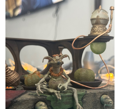 Starwars Base Del Trono De Jabba Para Blackseries 6 Pulgadas (Usado)