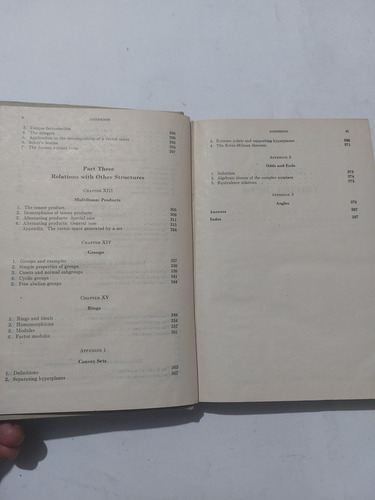 Libro Algebra Lineal Serge Lang (Usado)