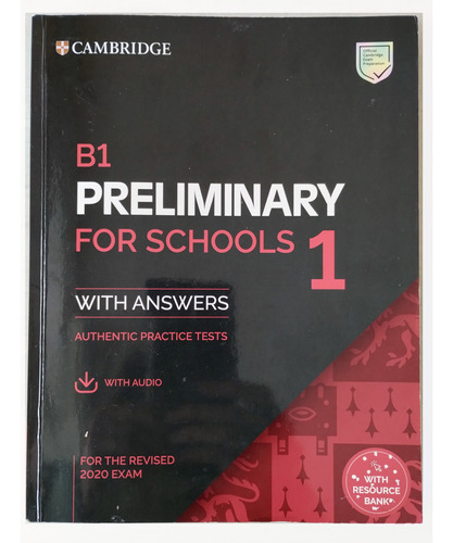 B1 Preliminary For Schools 1 - With Answers