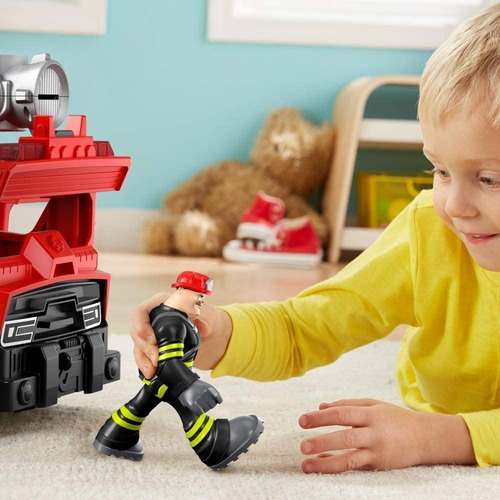 Gran Camion De Bomberos Transformable Heroes Al Rescate