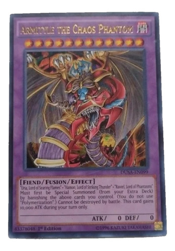 Armityle The Chaos Phantom Ultra Raro Yugioh