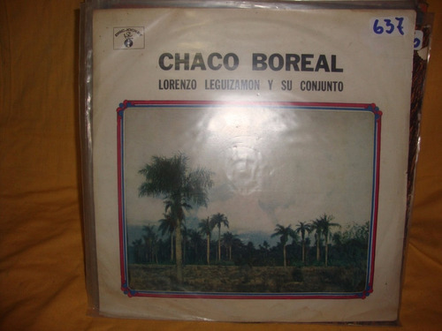 Vinilo Lorenzo Leguizamon Y Su Conjunto Chaco Boreal F3