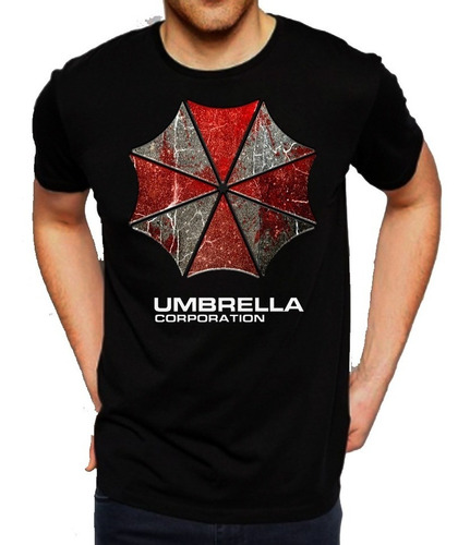 Imagem 1 de 10 de Camisa,camiseta Game Resident Evil Umbrella Corporation