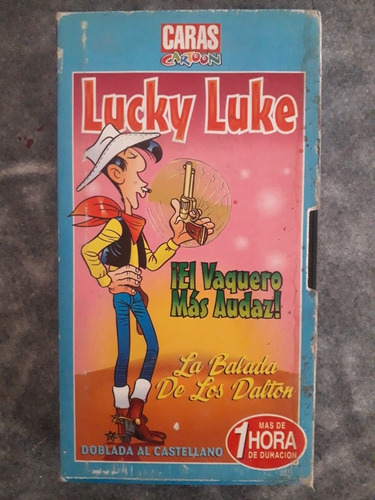 Vhs Lucky Luke Colección Caras Cartoon Nro 32