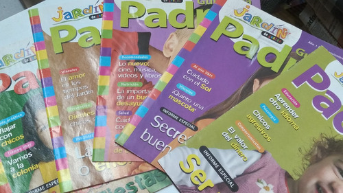 5 Revistas Jardin De Genios Guia Para Padres 2003 Y 2004