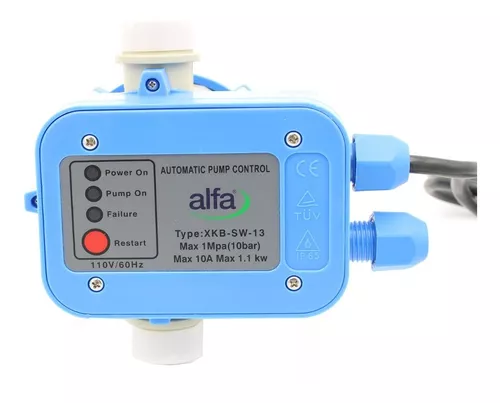 Presurizador Control Automático P/bomba De Agua Alfa