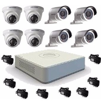 Camara Hikvision Ds-2ce56c0t-irmm Domo Turbo Hd 720p Hd-tvi