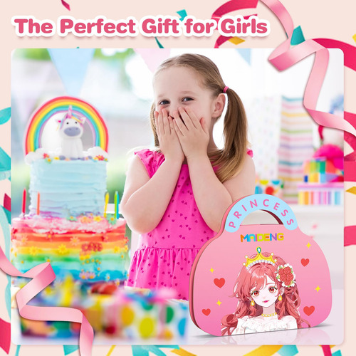 Kit De Brinquedos Craft Activity Zhoc Art Craft Para Meninas