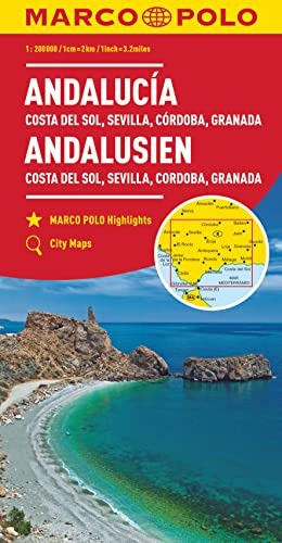 Libro Andalucia Marco Polo Map De Vvaa  Heartwood Publishing