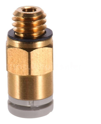 Imagen 1 de 2 de Racord Creality M6 4mm Para Teflón 4mmx2mm Pc4-m6
