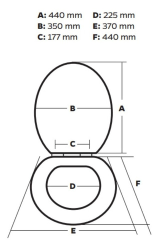 Imagen 5 de 10 de Tabla Asiento Inodoro Derpla Pilar Beige Mdf Herrajes Cromo