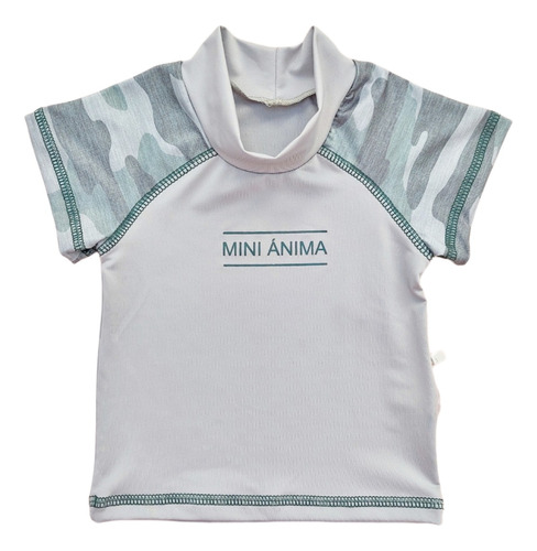 Remera Mini Anima Filtro Uv Traje De Baño Malla Bebe Niño 