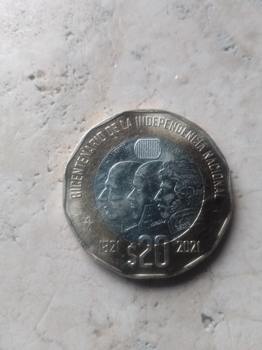 Se Vende Moneda De 20 Pesos C-1 ....1821. '2021 