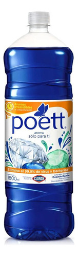 Limpiador Líquido Solo Para Ti 1.8l Poett