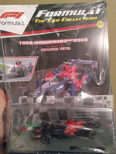 Salvat F1 Car Collection 33 Toro Rosso Str3 (2008) S. Vettel