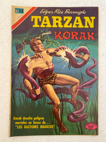 Comic Tarzan Presenta: Korak #262 Editorial Novaro Feb 1971 (Usado)