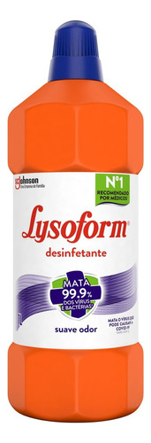 Desinfetante Líquido Suave Odor 1 Litro Lysoform