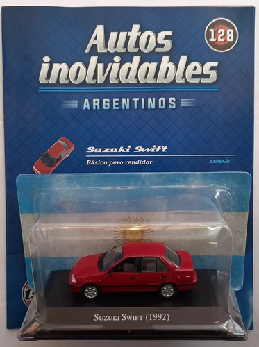 Autos Inolvidables Argentinos N° 128 Suzuki Swift (1992)