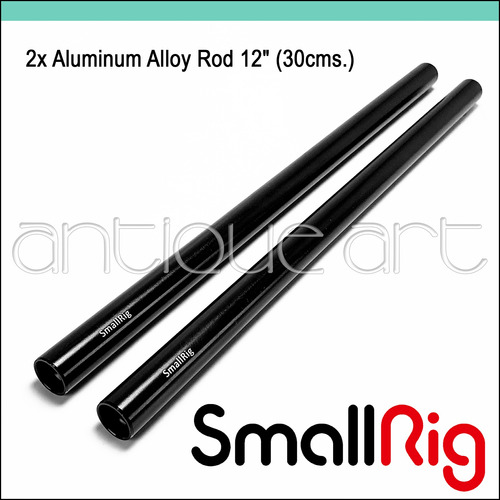 A64 Smallrig 2x Rods Aluminium 2 Tubos 30 Cms Ø15mm 