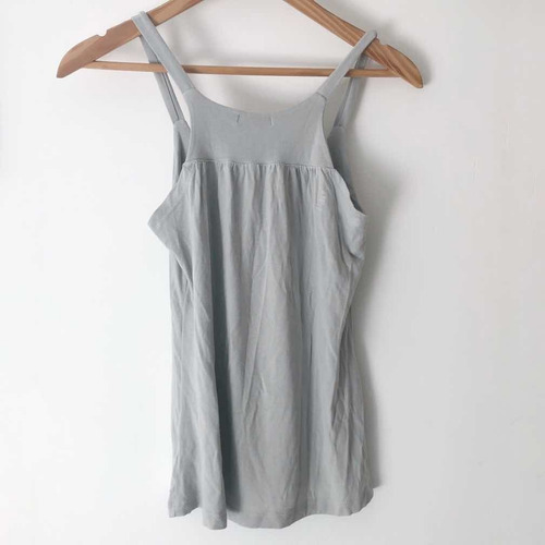 Musculosa Sweet Color Gris - Con Strass - S / M