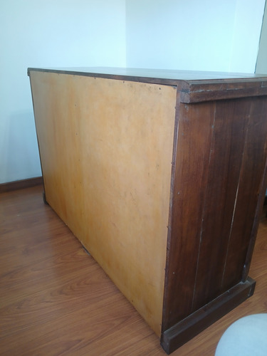 Cajonera De Algarrobo, Con Espejo, Ver Fotos Marrón (Usado)