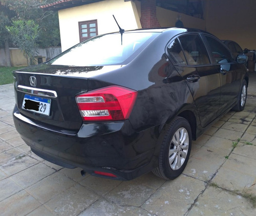 Honda City Lx 2012/2013 - Preto - Unico Dono - Muito Novo