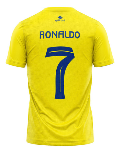 Camisa Infantil Cristiano Ronaldo Cr7 Al Nassr