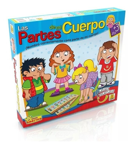 Las Partes De Mi Cuerpo Juego Educativo Implas Mi Cielo Azul