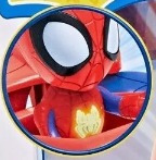 Spidey Amazing Friends Con Carro Araña Con Luces Y Sonidos